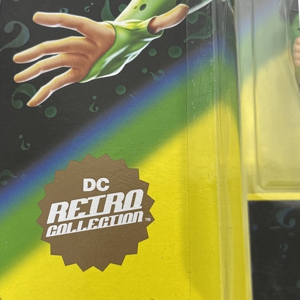 DC Retro Collection Batman Forever The Riddler 4 Inch Action Figure Spin Master - Picture 6 of 7